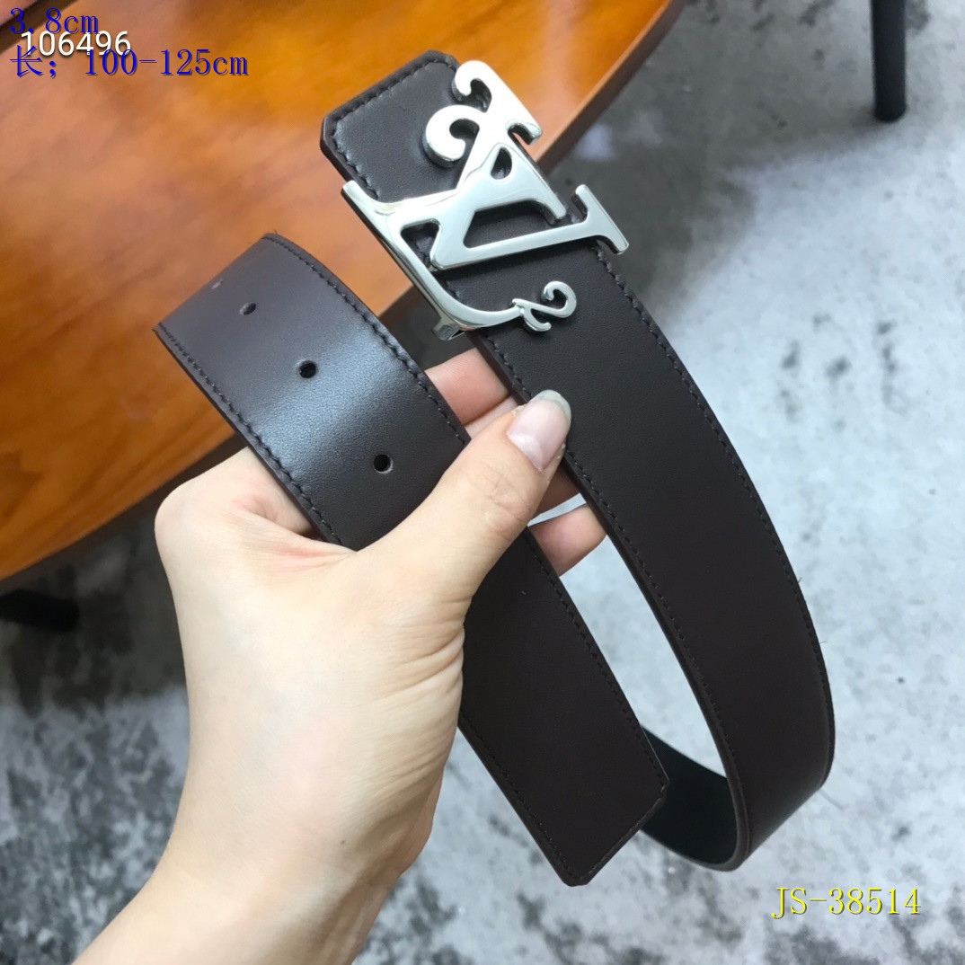 LV Belts 3.8 cm Width 009
